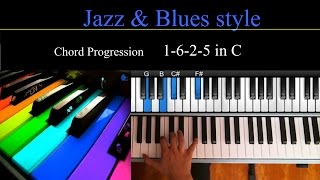 Miniatura del video ""1-6-2-5" Progression, How to Create & Play All style of Music"