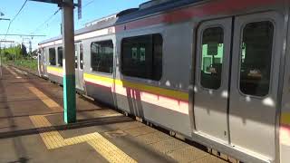 E129系　見附駅発車