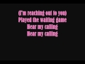 Geri Halliwell - Calling (Lyrics)