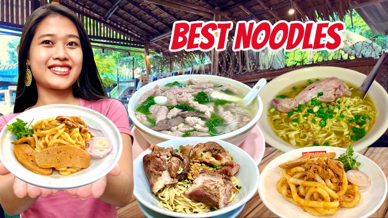 Обязательно попробуйте новую бирманскую лапшу | Что я ем после ежедневной прогулки