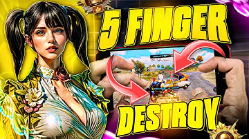 “BGMI 5 Finger Claw Mastery | Full Squad Wipe With Insane 1v4 Clutches”☠️🔥 | PUBG/BGMI CLUTCHES 🔥