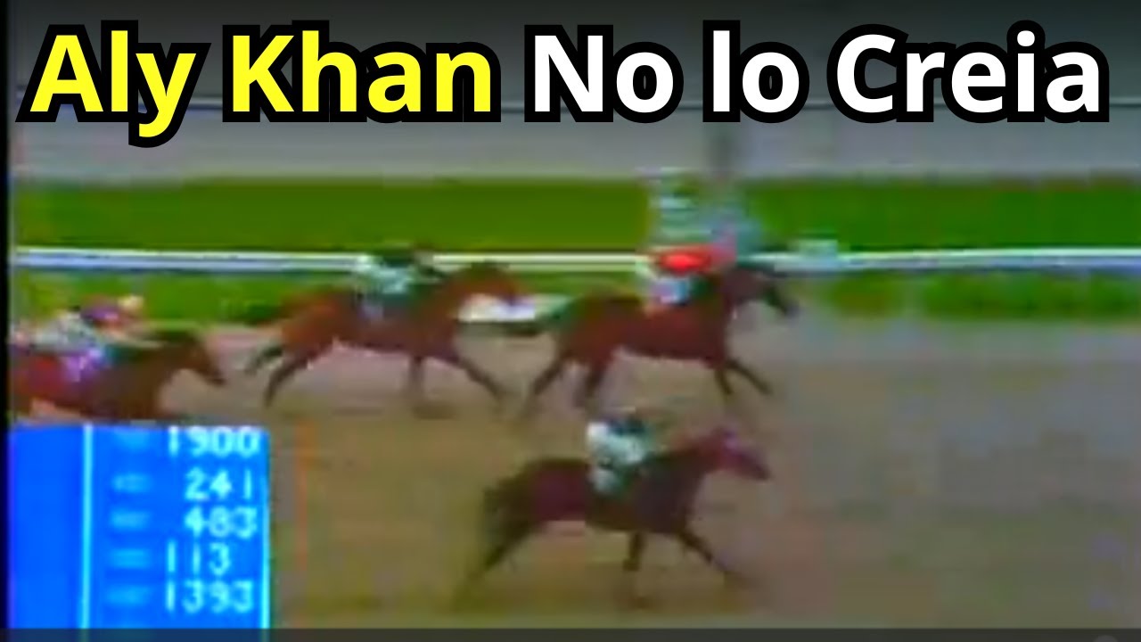 5 Carreras que ALY KHAN se EMOCIONÓ AL NARRAR (Copa Gaceta Hipica 70´s)