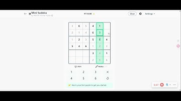 Linkedin Mini Sudoku #114 Today