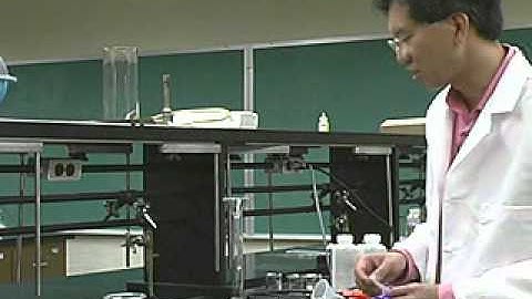 Chromatography, Part 1 of 2, A Chemistry Lab Demo From Thinkwell