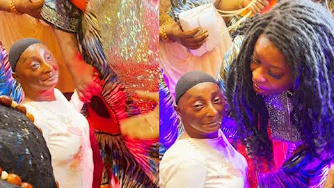 AUNTY RAMOTA steal the show as she rocks an all-white outfit that got people looking at her