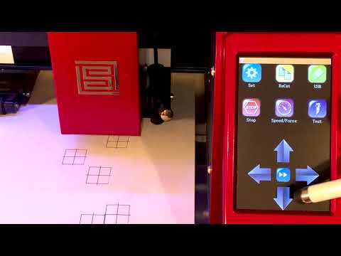 cutter's camera calibration. საჭრელი პლოტერის დაკალიბრება ნაბეჭდი პროდუქციის ამოსასერად