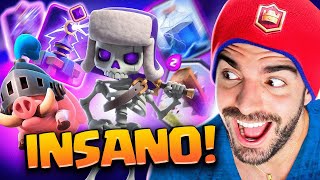 USEI O DECK MAIS TEMIDO DE PORCOS REAIS DO CLASH ROYALE!