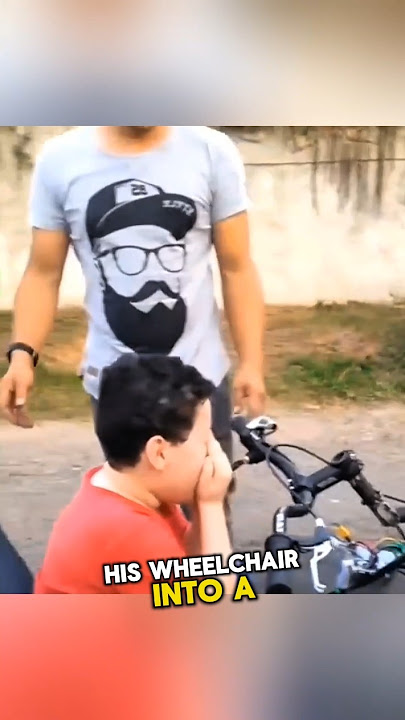 This dad turned his son’s wheelchair into freedom and joy