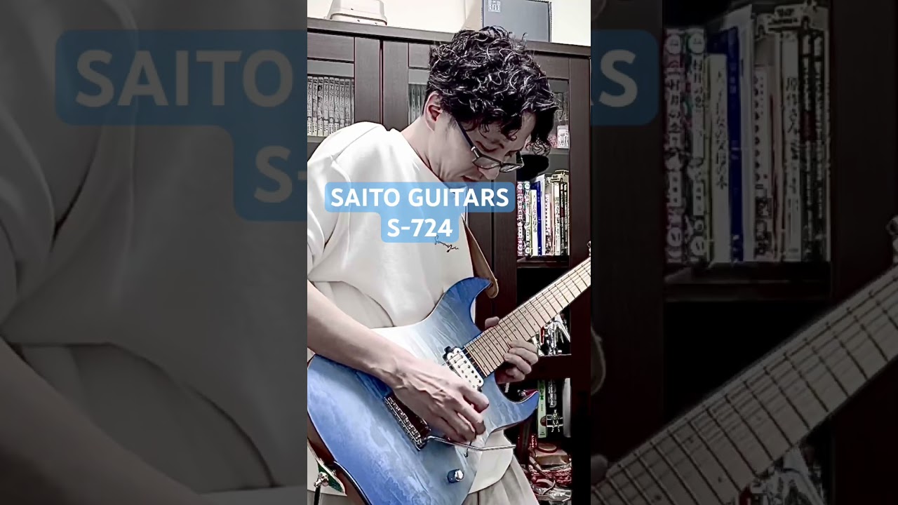 SAITO GUITARS S-724 #saitoguitars #grandeuomo #ovaltone