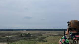 Low pass of a MRCA Tornado at Nordhorn Range.