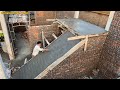 Project To Build Reinforced Concrete Stairs Using Traditional Techniques Quickly And Accurately