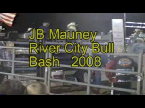 JB Mauney at 2008 River City Bull Bash