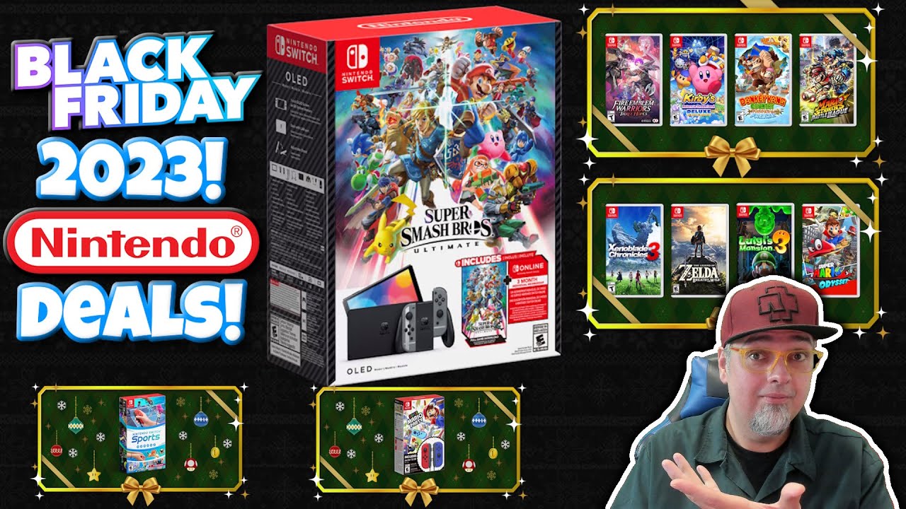 The Best Black Friday Nintendo Switch and Game Deals