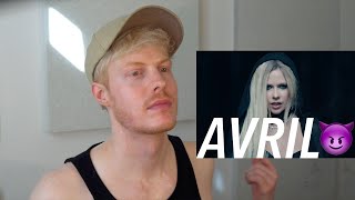 AVRIL LAVIGNE I FELL IN LOVE WITH THE DEVIL MUSIC VIDEO REACTION Resimi