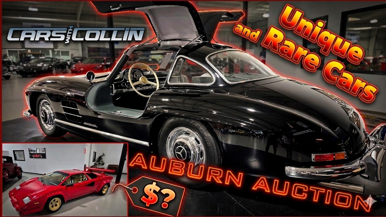 CRAZY RARE FINDS At Indiana Car Auction?!