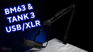 Fifine BM63 Tank 3 USB XLR Микрофон для подкастов