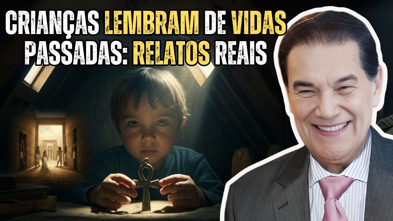 MEMÓRIAS de Outras Vidas: Crianças Revelam o INACREDITÁVEL! Palestra Espírita Divaldo Pereira Franco