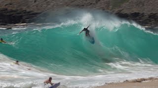 Pros CHARGE Sandy Beach Shorebreak and Hawaiian Novelty waves!