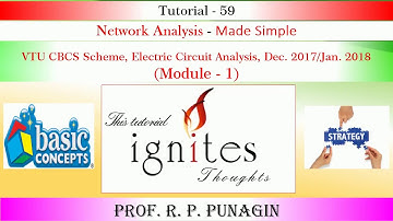 T 59 Electric Circuit Analysis,VTU CBCS Scheme Dec  2017   Jan  2018,Module 1