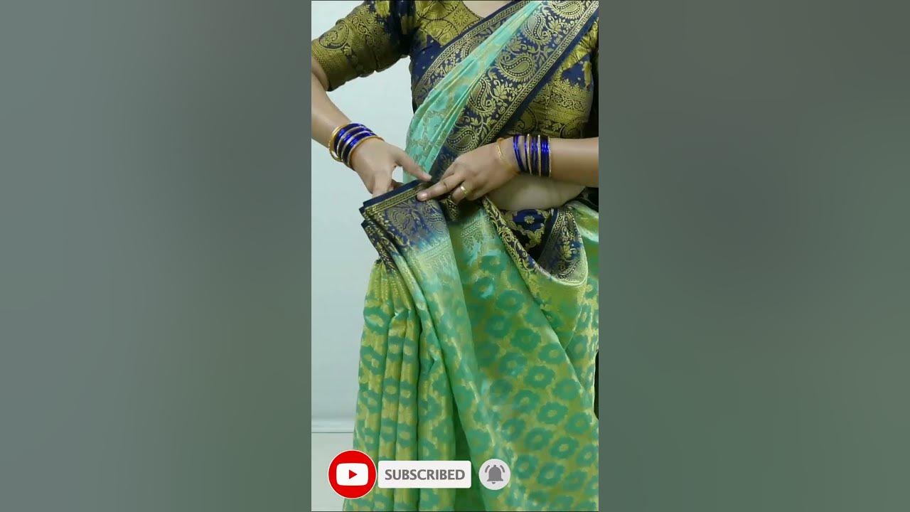 saree draping tips & tricks | how to drape saree step by step