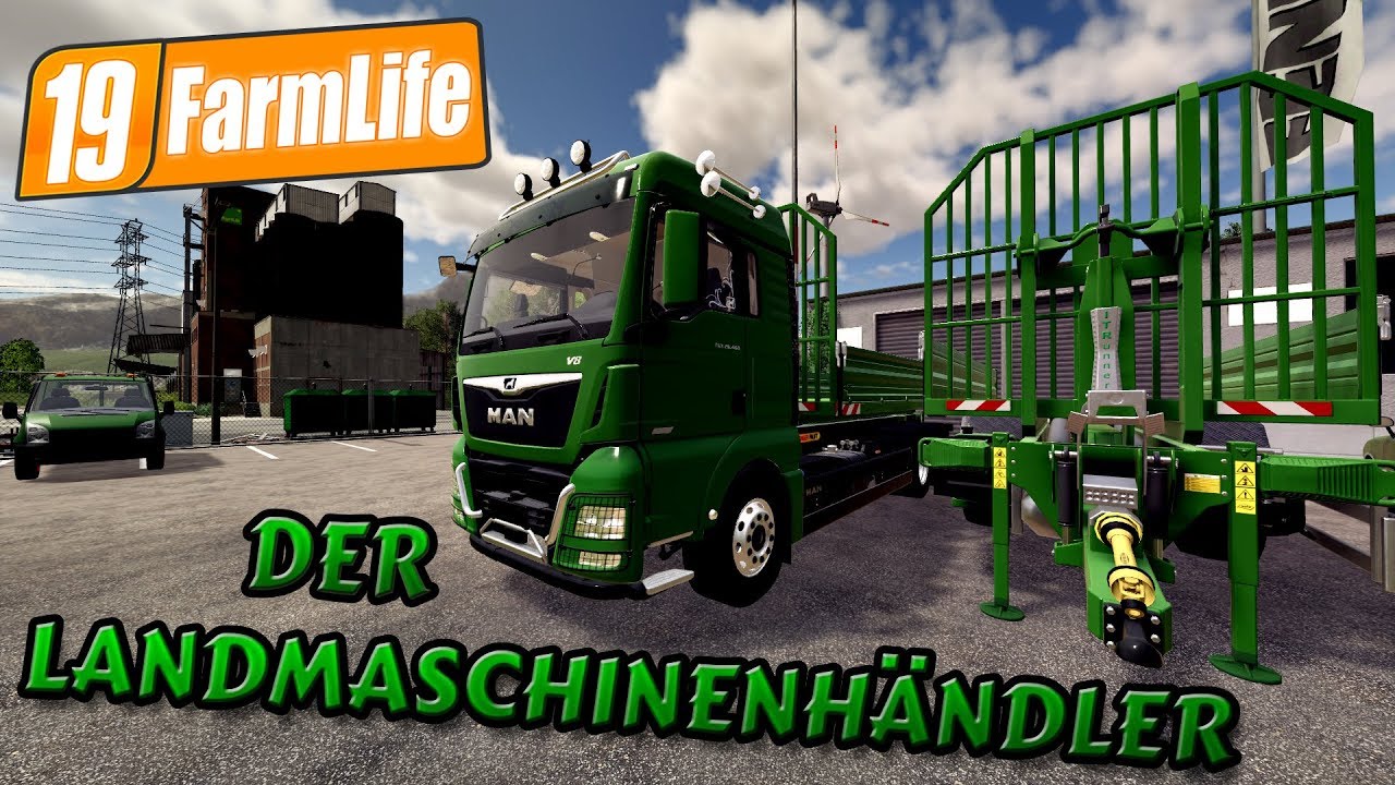 LS19 FarmLife #2: TREFFEN mit dem LANDMASCHINENHÄNDLER 🚜|LS19 - FS19 - LANDWIRTSCHAFTS SIMULATOR 19
