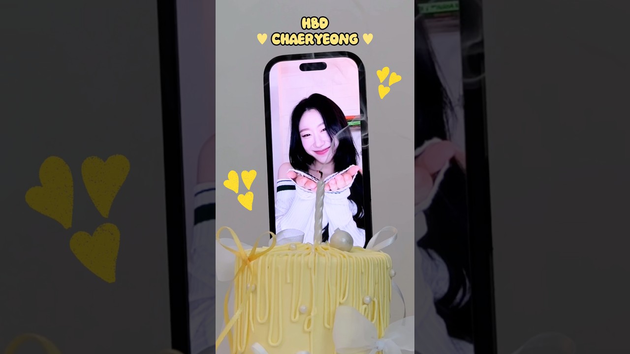 It’s CHAERYEONG day 🎂🥳 #ITZY #MIDZY #CHAERYEONG #채령 #HappyChaeryeongDay #Shorts
