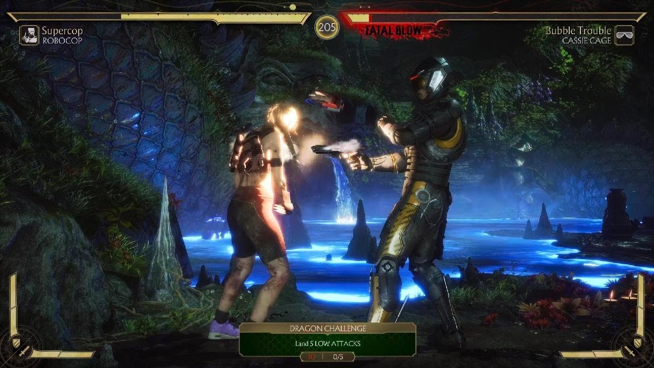 Mortal Kombat 11-Robocop I Uphold The Law Brutality