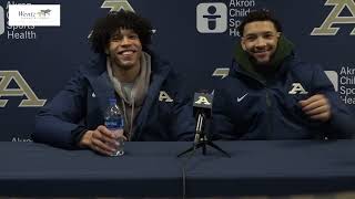 2022-23 Akron Zips Men's Basketball Post-Game Press Conference vs. Kent State - 2/3/23