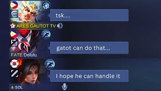 HE HAS CONFIDENCE THAT I CAN DO GATOTKACA!! (Team auto trust)