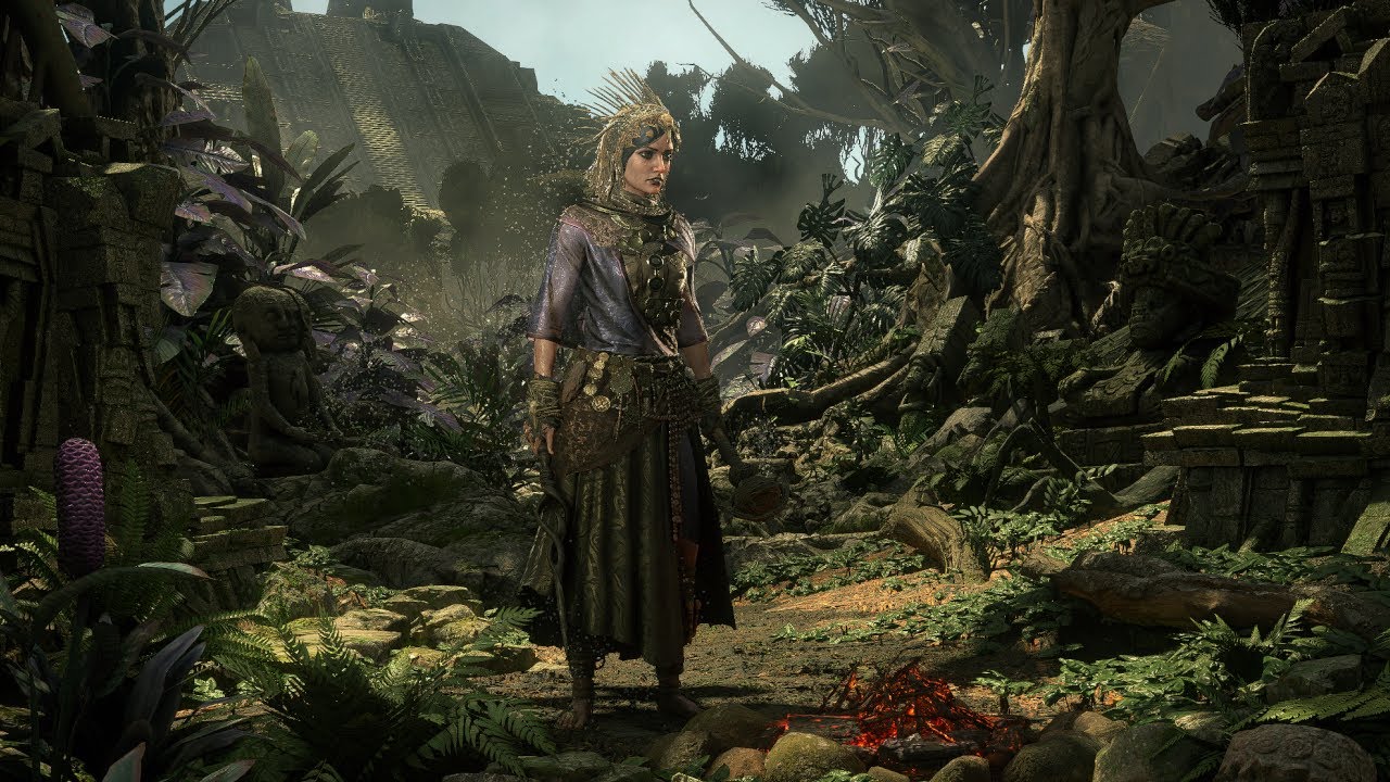 Path of Exile 2 gameplay. Witch summoner vs. first boss