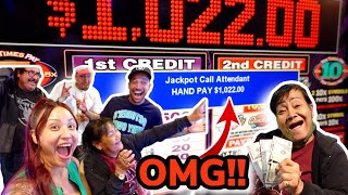 HITTING THE JACKPOT IN RENO!! **on camera**