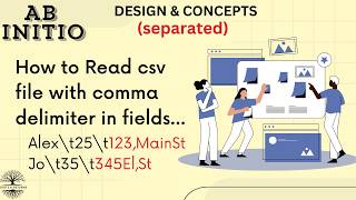Read Separated Component Use Case - Abinitio Design and Configuration