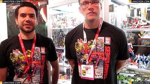 Unicron.com Hasbro Booth Interview SDCC 2015
