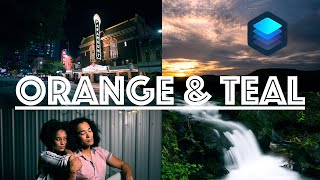 Luminar 4: Orange & Teal