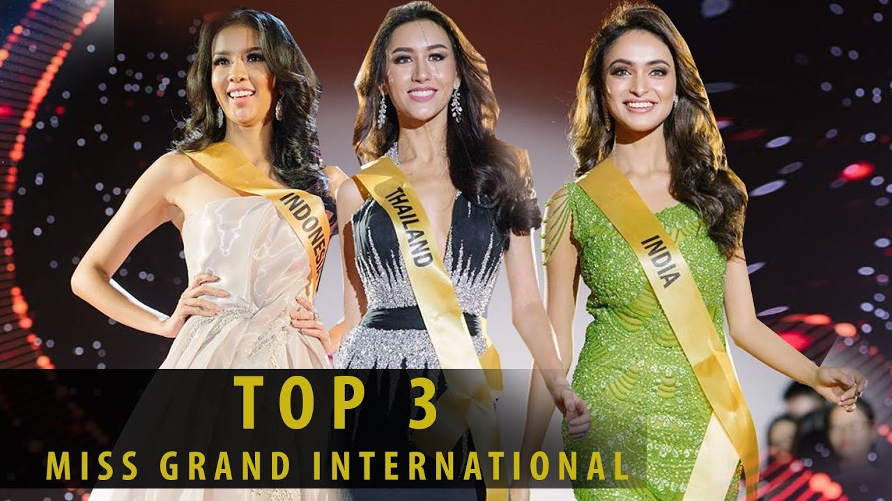 Top 3 Contestant Miss Grand International 2017