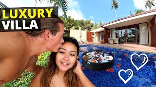 We stayed at THIS Luxury Romantic HONEY MOON Villa in SRI LANKA!