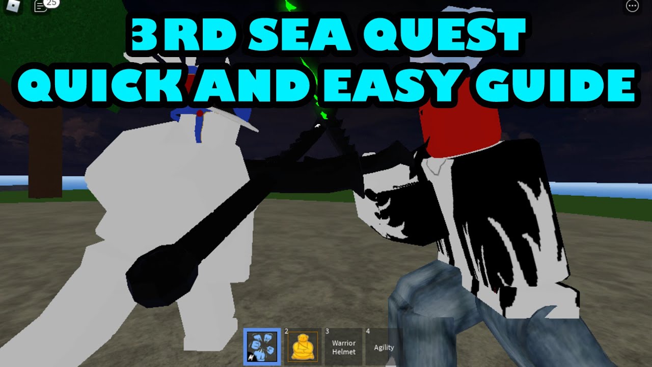 3rd Sea Quest Quick and Easy Guide - Blox Fruits 