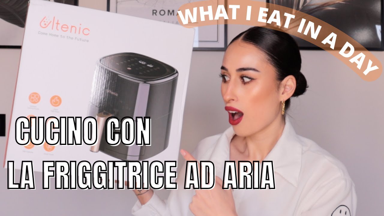 RICETTE SANE E VELOCI CON LA FRIGGITRICE AD ARIA || what i eat in a day
