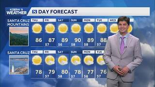Average Weather Returns - July 23 KSBW Weather Forecast