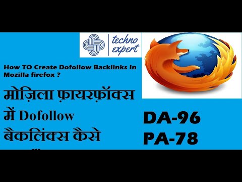 Free Dofollow backlinks from mozilla firefox🔥Dofollow backlinks from highest authority website