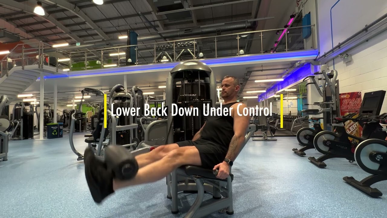 How To Use The Matrix Leg Extension Machine