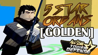 [🤏 SOLID DAMAGE FOR A 5 STAR 💀] 🦾 5 STAR ORGANS [GOLDEN] SHOWCASE ⚔️ | ALL STAR TOWER DEFENSE