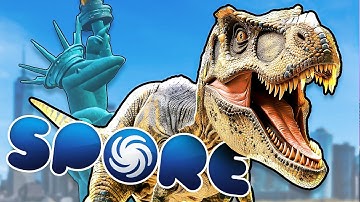 Spore but Dinosaurs Never Went Extinct!