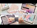 🌙 Samsung Galaxy Tab S6 lite   Accesorios 🌸✨ Chill Aesthetic [Unboxing 📦] asmr