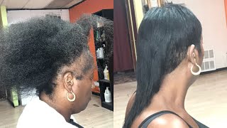 ALOPECIA MOHAWK HAIRCUT/NO EXTENSIONS
