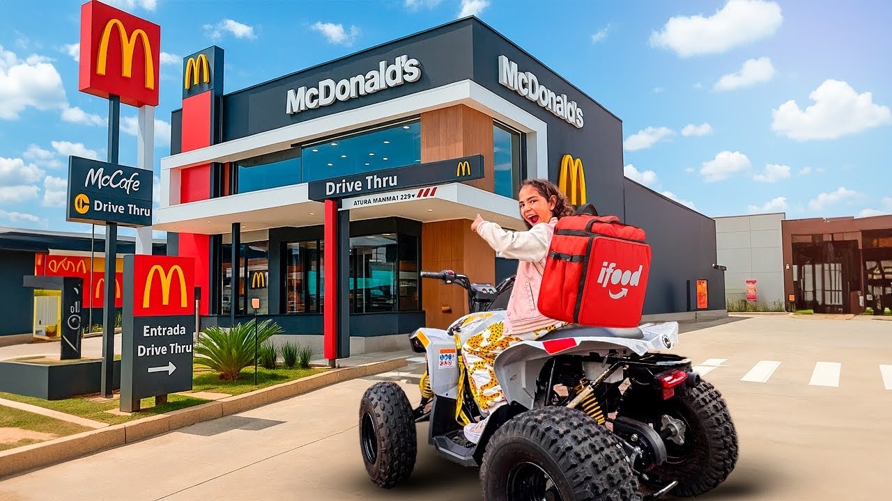 ENTREGANDO IFOOD COM MEU NOVO QUADRICÍCLO 🌭 primeiro emprego *