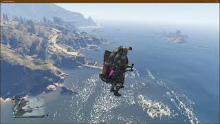 thruster jetpack missile collision bug | gta online