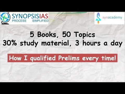 How to Prepare for IAS Prelims | One Attempt Selection Strategy | UPSC ...