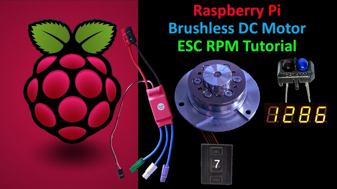 Raspberry Pi Motor Control \u0026 RPM Measurement Tutorial