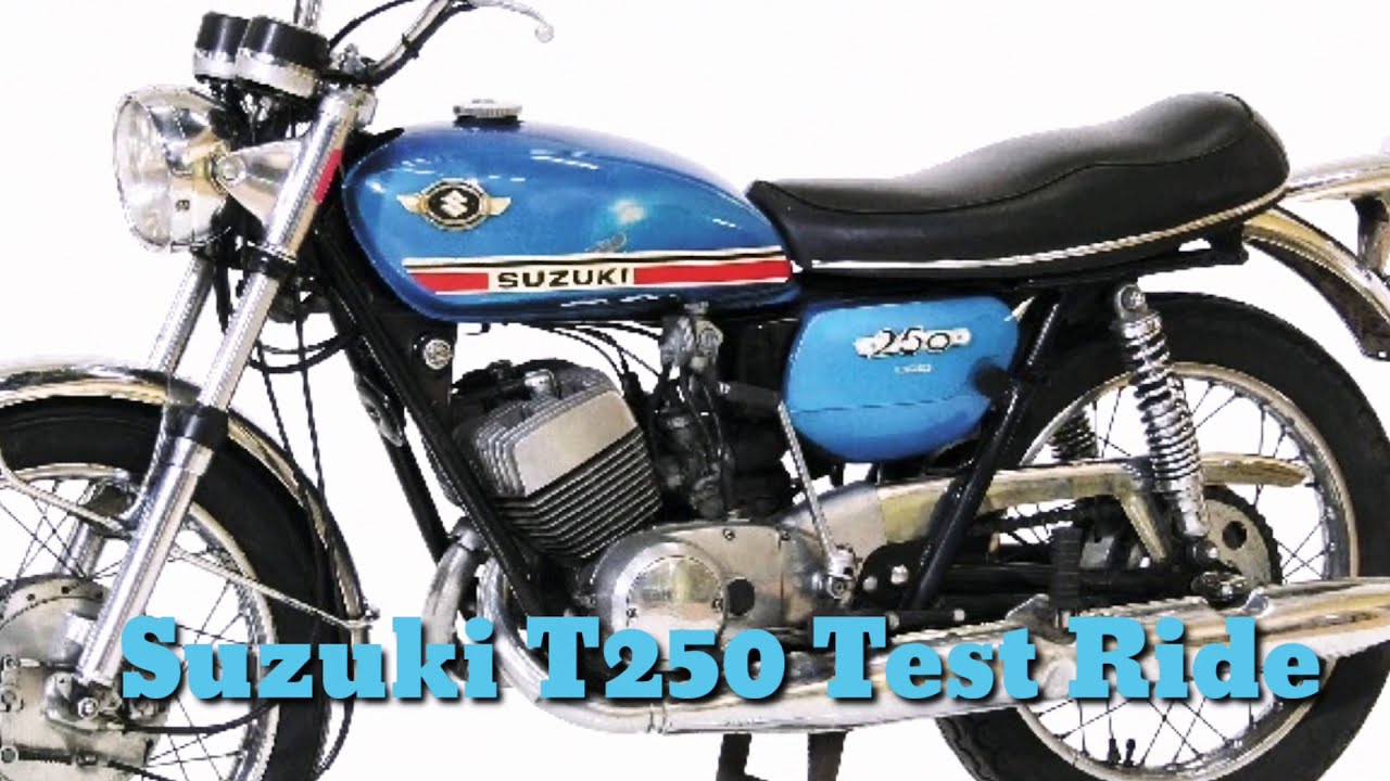 スズキ T250 Suzuki T250 Test Ride - YouTube
